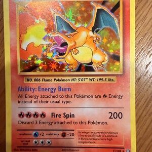 Charizard Lv 76 - Holo Rare - Pokémon Trading Card Game